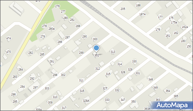 Trawniki, Trawniki, 301, mapa Trawniki