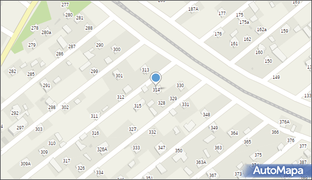 Trawniki, Trawniki, 314, mapa Trawniki
