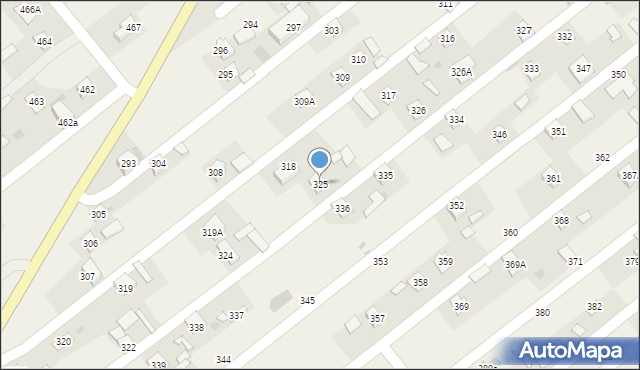 Trawniki, Trawniki, 325, mapa Trawniki