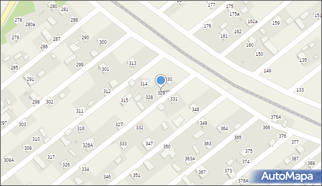 Trawniki, Trawniki, 329, mapa Trawniki