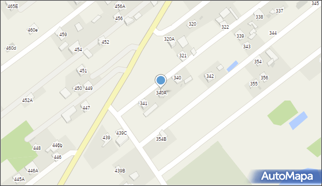 Trawniki, Trawniki, 340A, mapa Trawniki