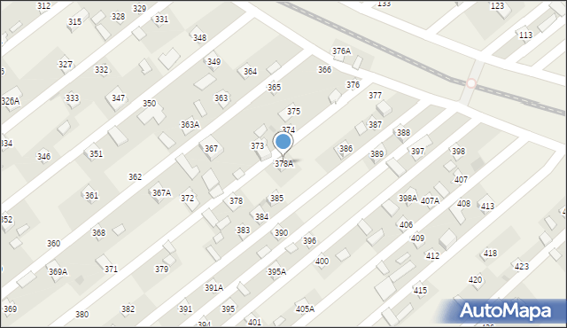 Trawniki, Trawniki, 378A, mapa Trawniki