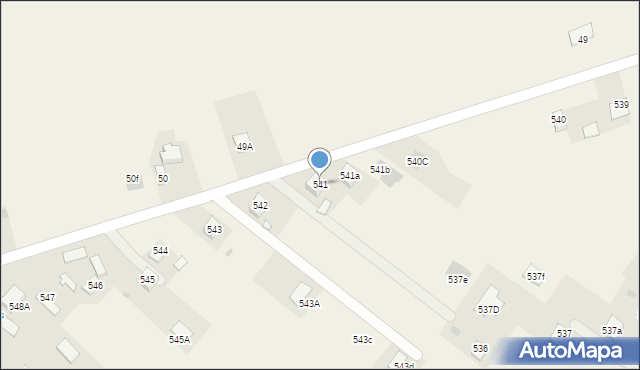 Trawniki, Trawniki, 541, mapa Trawniki
