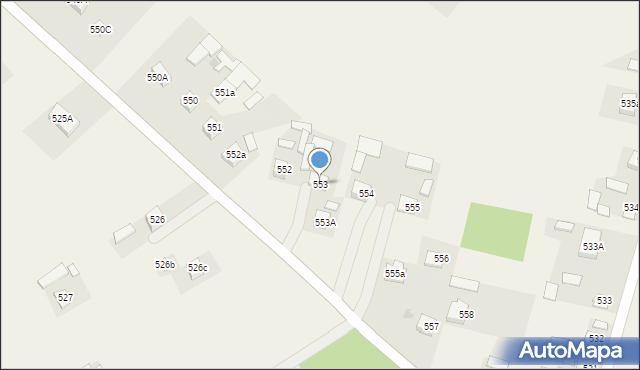 Trawniki, Trawniki, 553, mapa Trawniki