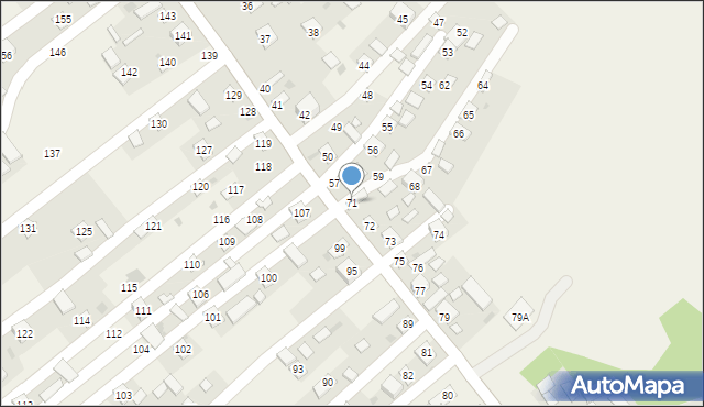 Trawniki, Trawniki, 71, mapa Trawniki