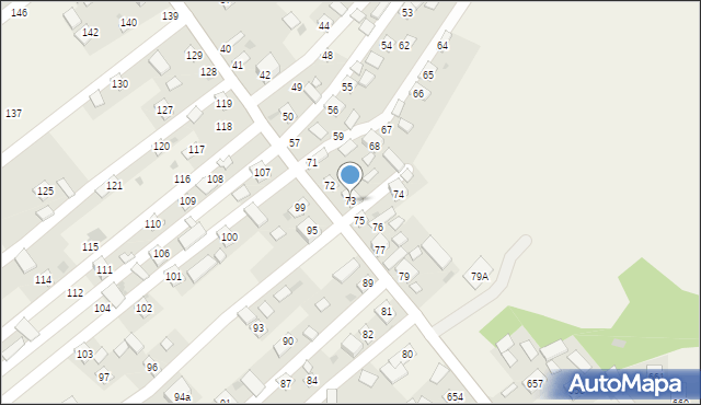 Trawniki, Trawniki, 73, mapa Trawniki