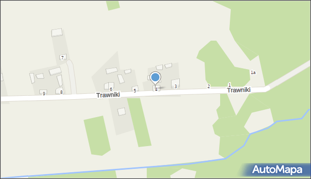 Trawniki, Trawniki, 4, mapa Trawniki