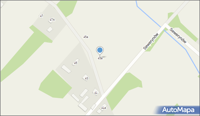Trawy, Trawy, 43a, mapa Trawy
