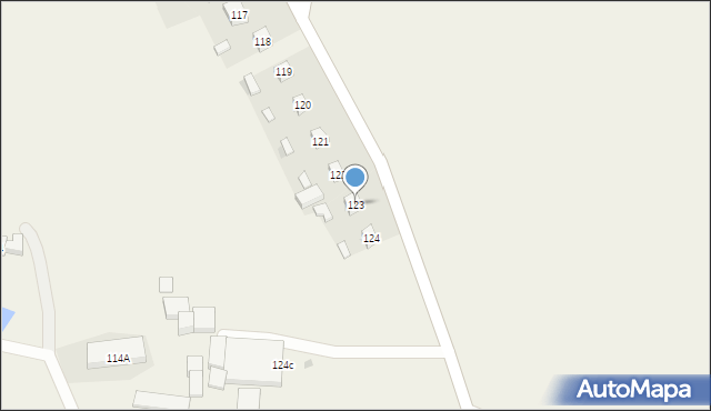 Trębaczew, Trębaczew, 123, mapa Trębaczew