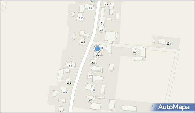 Trębaczów, Trębaczów, 25, mapa Trębaczów