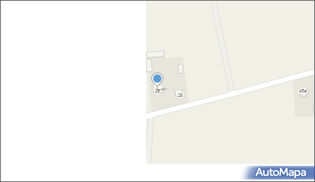 Trebień, Trebień, 28, mapa Trebień