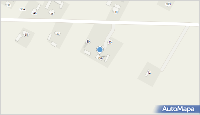 Trębki Nowe, Trębki Nowe, 40a, mapa Trębki Nowe