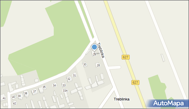 Treblinka, Treblinka, 29, mapa Treblinka