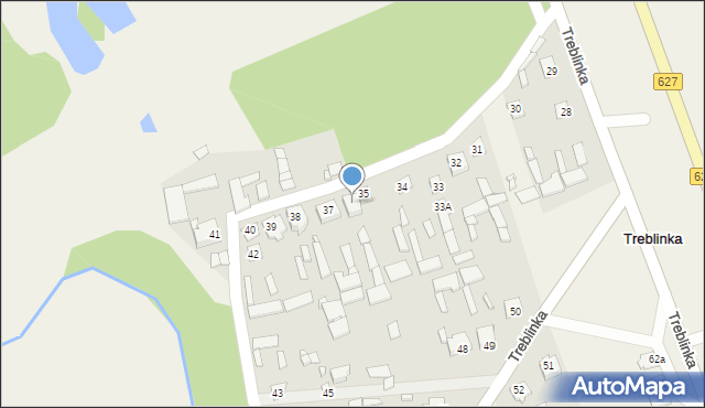 Treblinka, Treblinka, 36, mapa Treblinka