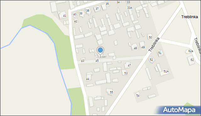 Treblinka, Treblinka, 46, mapa Treblinka
