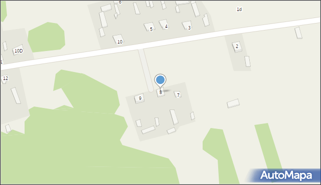 Treblinka, Treblinka, 8, mapa Treblinka