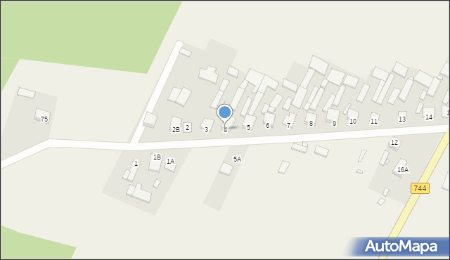 Trębowiec Duży, Trębowiec Duży, 4, mapa Trębowiec Duży