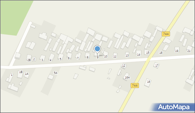 Trębowiec Duży, Trębowiec Duży, 9, mapa Trębowiec Duży