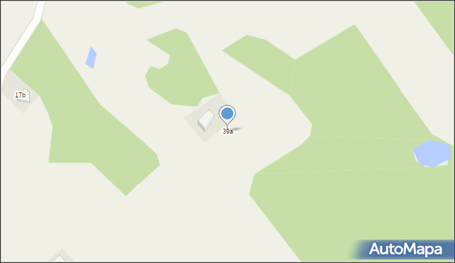 Trękus, Trękus, 39a, mapa Trękus