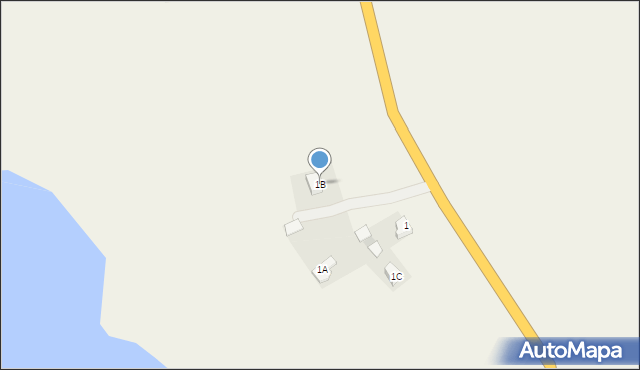 Trelkówko, Trelkówko, 1B, mapa Trelkówko