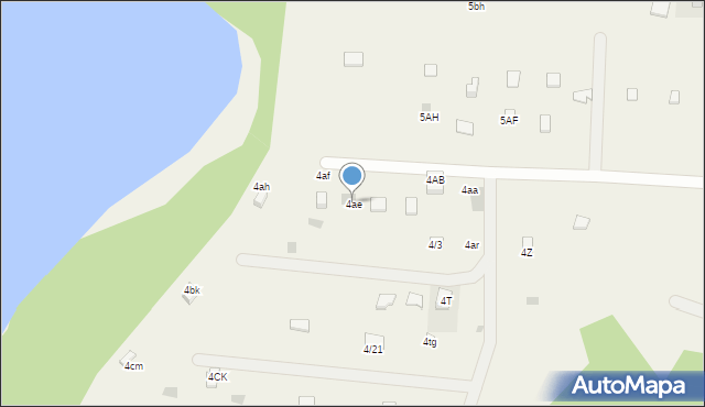 Trelkówko, Trelkówko, 4ae, mapa Trelkówko