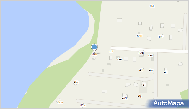 Trelkówko, Trelkówko, 4ah, mapa Trelkówko