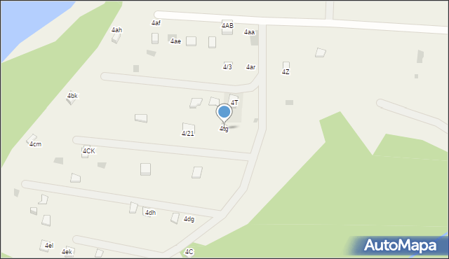 Trelkówko, Trelkówko, 4tg, mapa Trelkówko