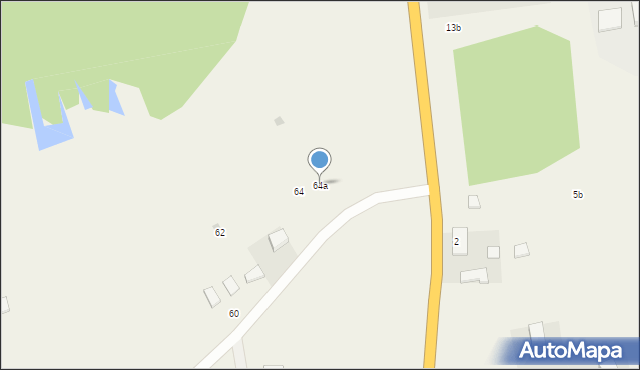 Trelkówko, Trelkówko, 64a, mapa Trelkówko