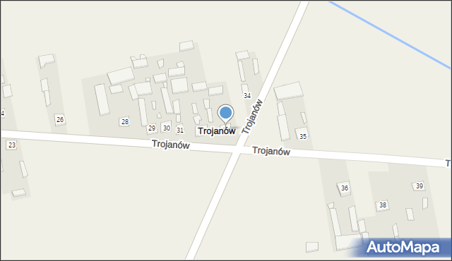 Trojanów, Trojanów, 33, mapa Trojanów