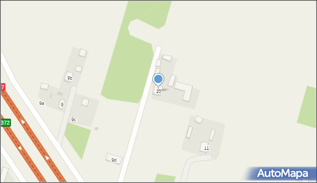 Trojanów, Trojanów, 10, mapa Trojanów