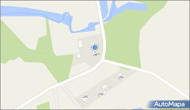 Trojanów, Trojanów, 136, mapa Trojanów