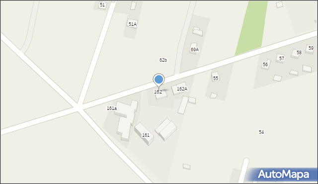 Trojanów, Trojanów, 162c, mapa Trojanów