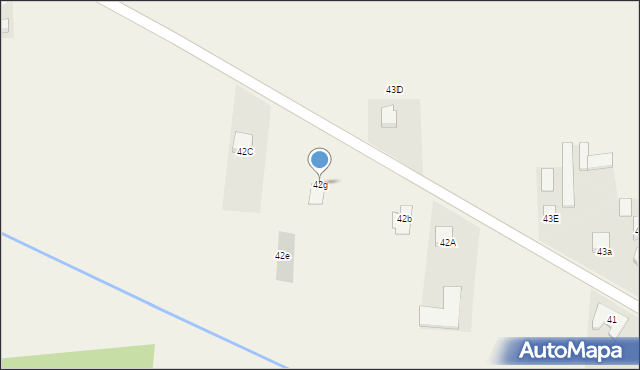 Trojany, Trojany, 42g, mapa Trojany