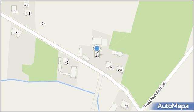 Trojany, Trojany, 43, mapa Trojany