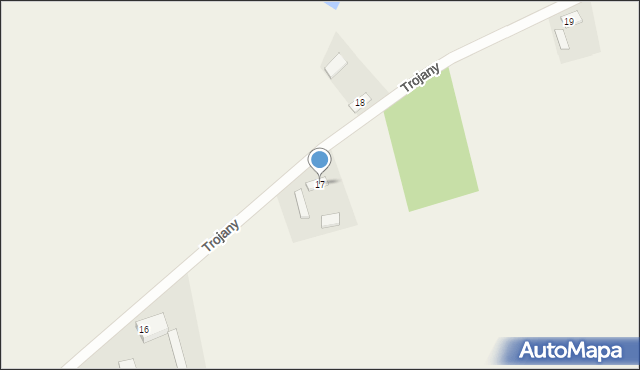Trojany, Trojany, 17, mapa Trojany