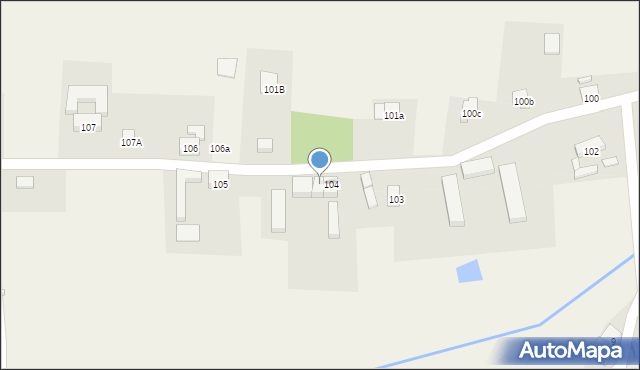 Trójca, Trójca, 104A, mapa Trójca