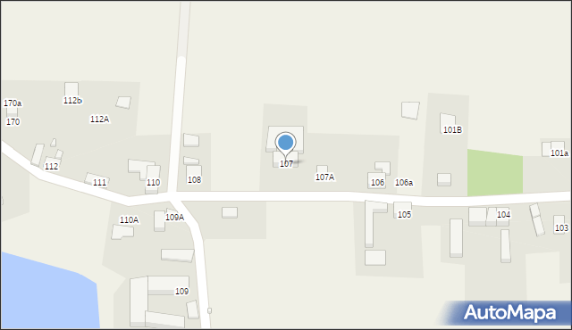Trójca, Trójca, 107, mapa Trójca
