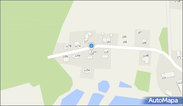 Trójca, Trójca, 116, mapa Trójca