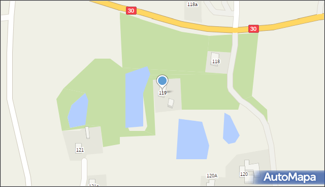 Trójca, Trójca, 119, mapa Trójca
