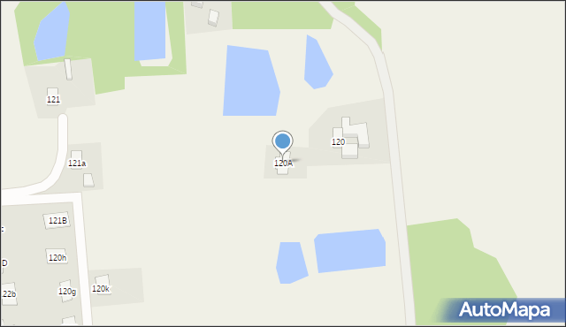 Trójca, Trójca, 120A, mapa Trójca
