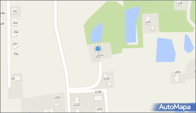 Trójca, Trójca, 121, mapa Trójca