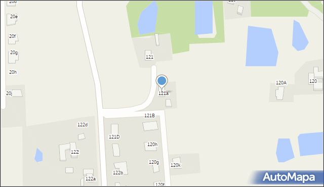 Trójca, Trójca, 121a, mapa Trójca