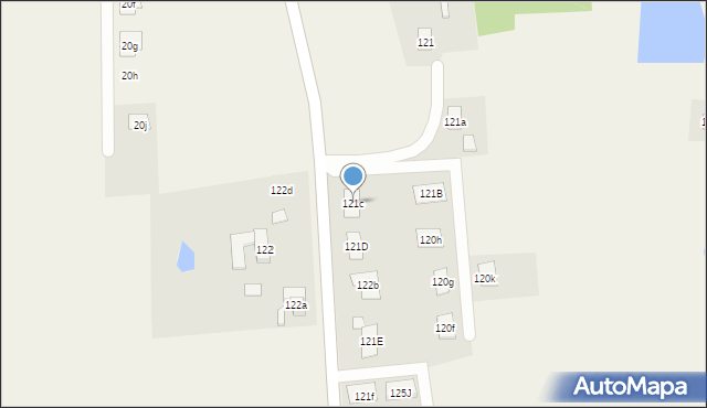 Trójca, Trójca, 121c, mapa Trójca