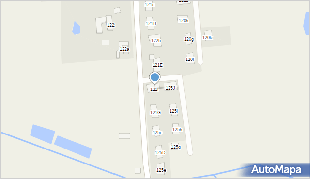 Trójca, Trójca, 121f, mapa Trójca