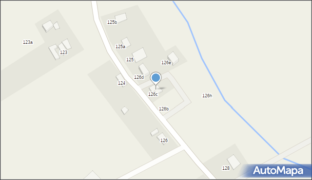 Trójca, Trójca, 126c, mapa Trójca