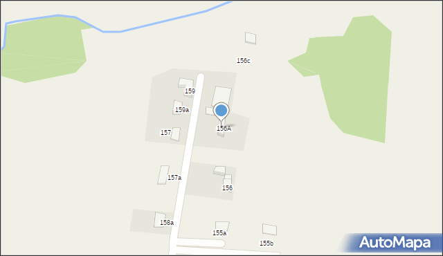 Trójca, Trójca, 156A, mapa Trójca