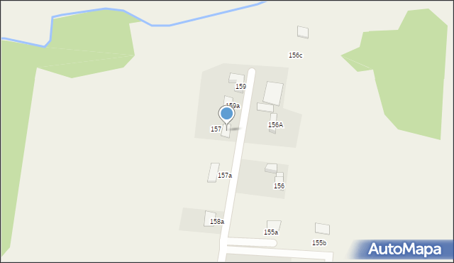 Trójca, Trójca, 157, mapa Trójca