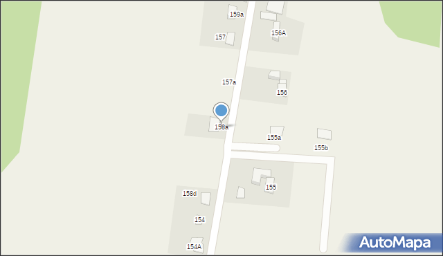 Trójca, Trójca, 158a, mapa Trójca