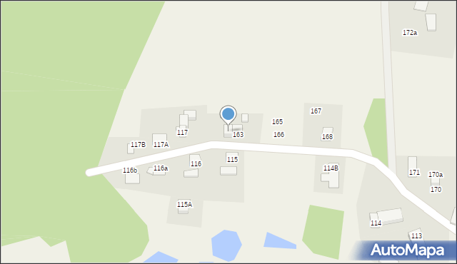 Trójca, Trójca, 164, mapa Trójca