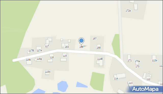 Trójca, Trójca, 166, mapa Trójca